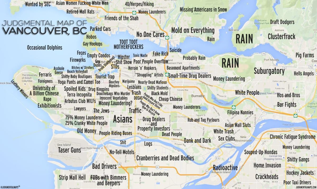judgmental რუკა vancouver