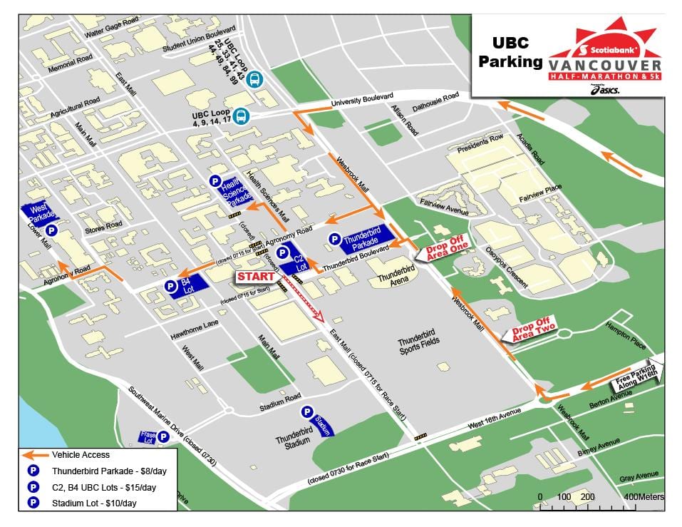 რუკა ubc პარკინგი
