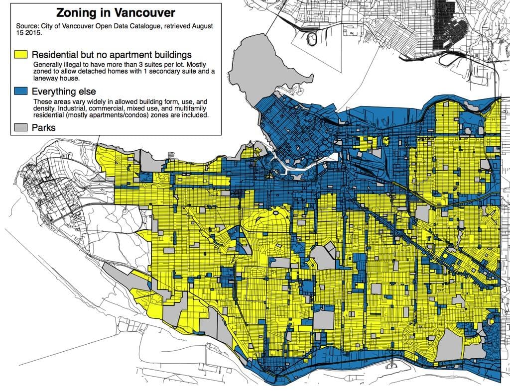 ზონის რუკა vancouver