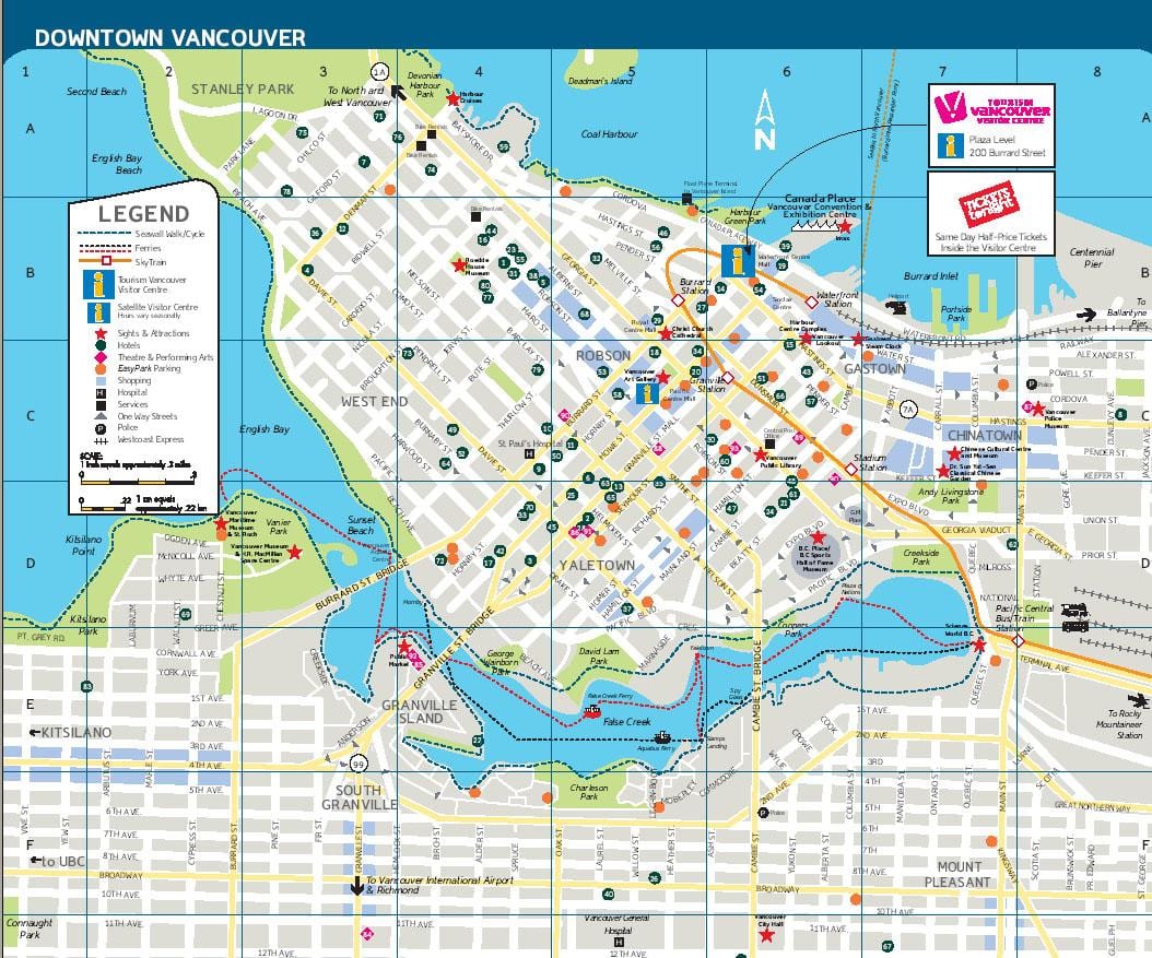რუკა vancouver