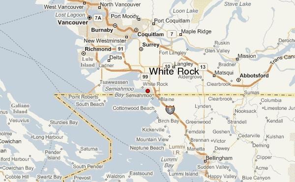 რუკა თეთრი rock vancouver