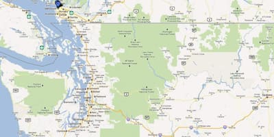რუკა ვან vancouver