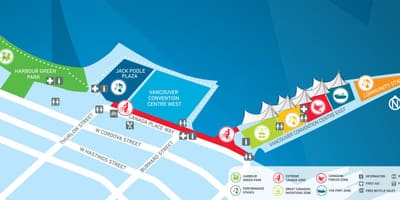 კანადაში ადგილი პიერ vancouver რუკა
