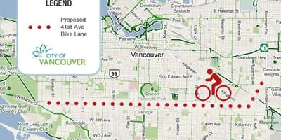 რუკა my ride vancouver