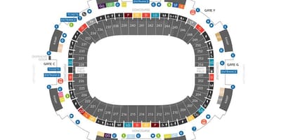 Bc place ჯდომისას რუკა რიგები