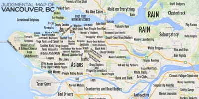Judgmental რუკა vancouver
