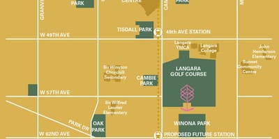 რუკა langara