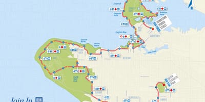 რუკა vancouver მარათონი