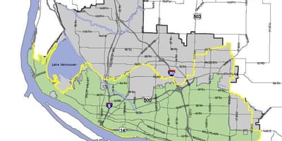 Vancouver უძრავი ქონების განცხადების რუკა