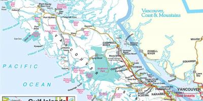 Vancouver პარკები რუკა