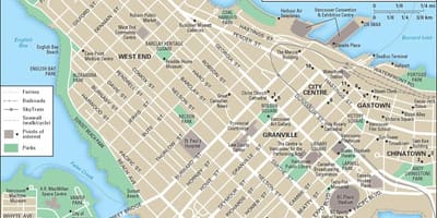 რუკა west end vancouver ძვ. წ.